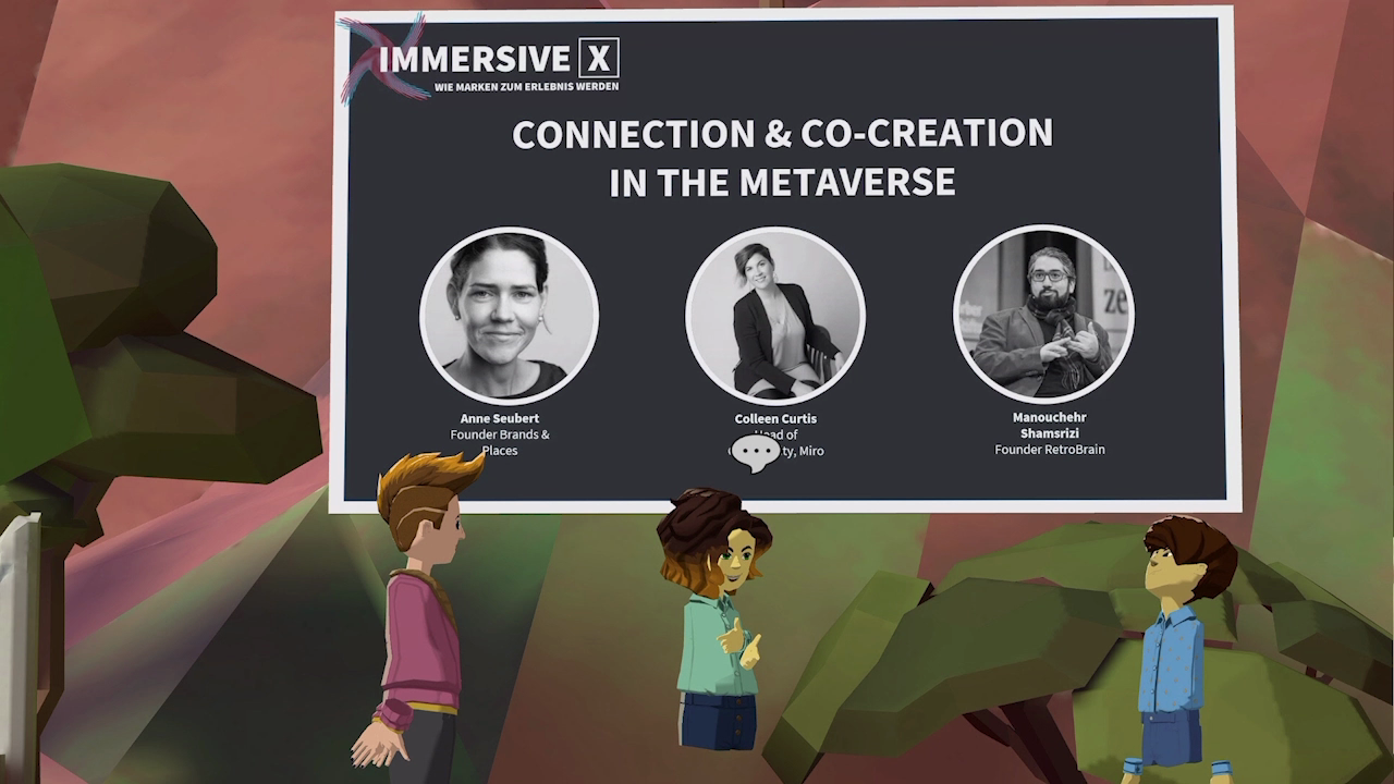 Immersive X - Panel Community, Connection & CO-Creation in the Metaverse